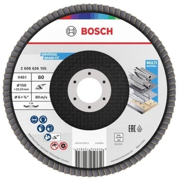 Tarcza listkowa X451 150mm T29 G80