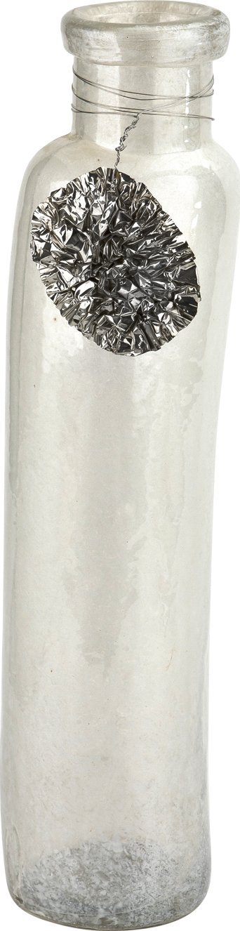 Dekor Pap Wazon szklany 40 cm dekoracyny IJ0082