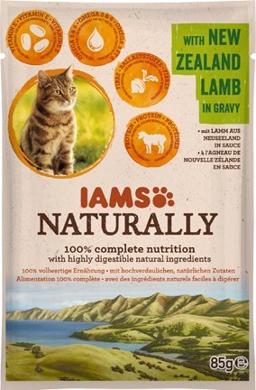 IAMS IAMS - Naturally z Jagnięciną nowozelandzką w sosie 85g