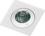Azzardo Plafon lampa oprawa wpuszczana downlight oczko Azzardo Pablo 1 1x50W GU10 IP54 białe GM2107-WH - GM2107WH