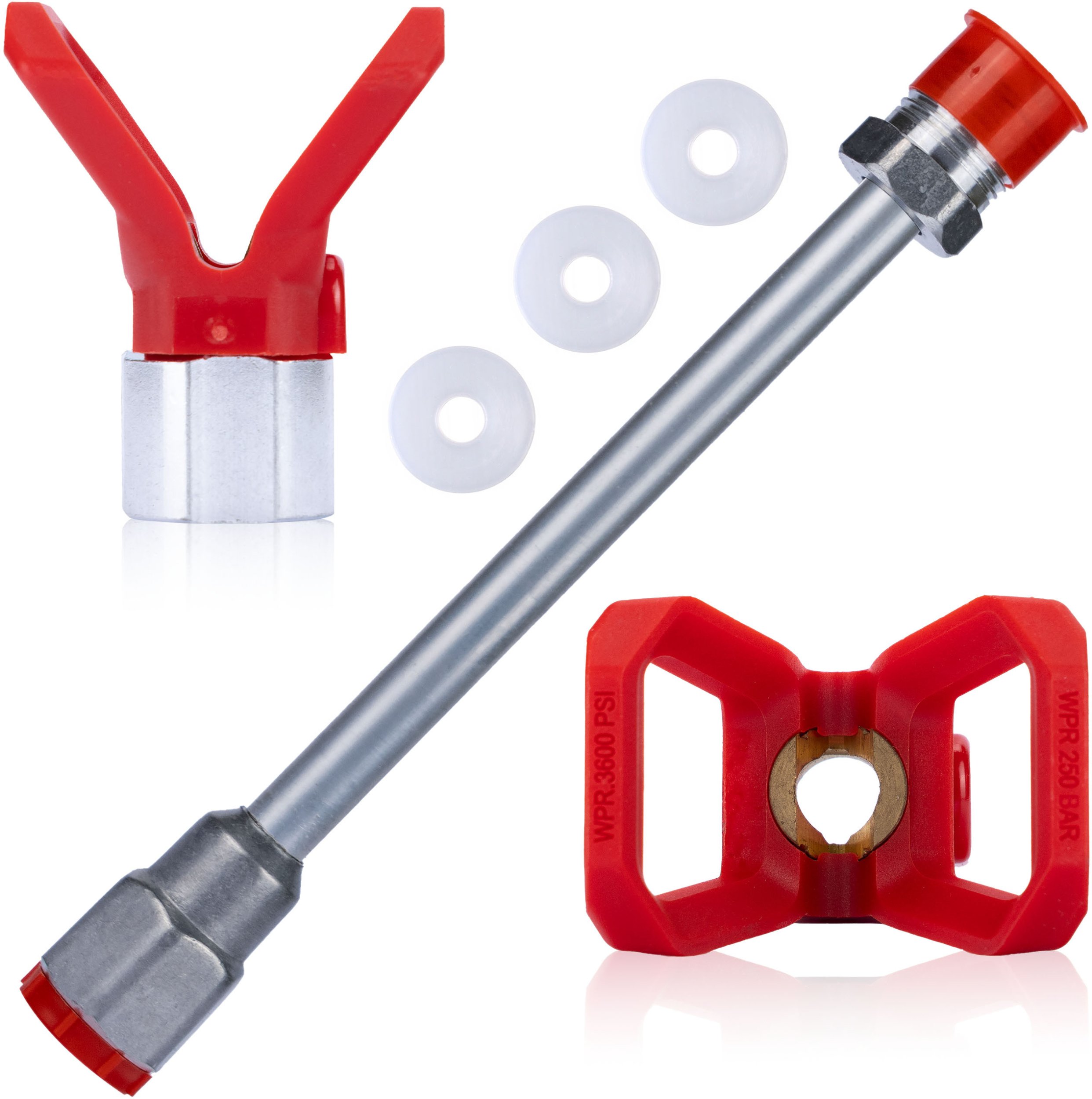 LANCA MALARSKA 30 PISTOLET +USZCZELKI OSŁONA DYSZY