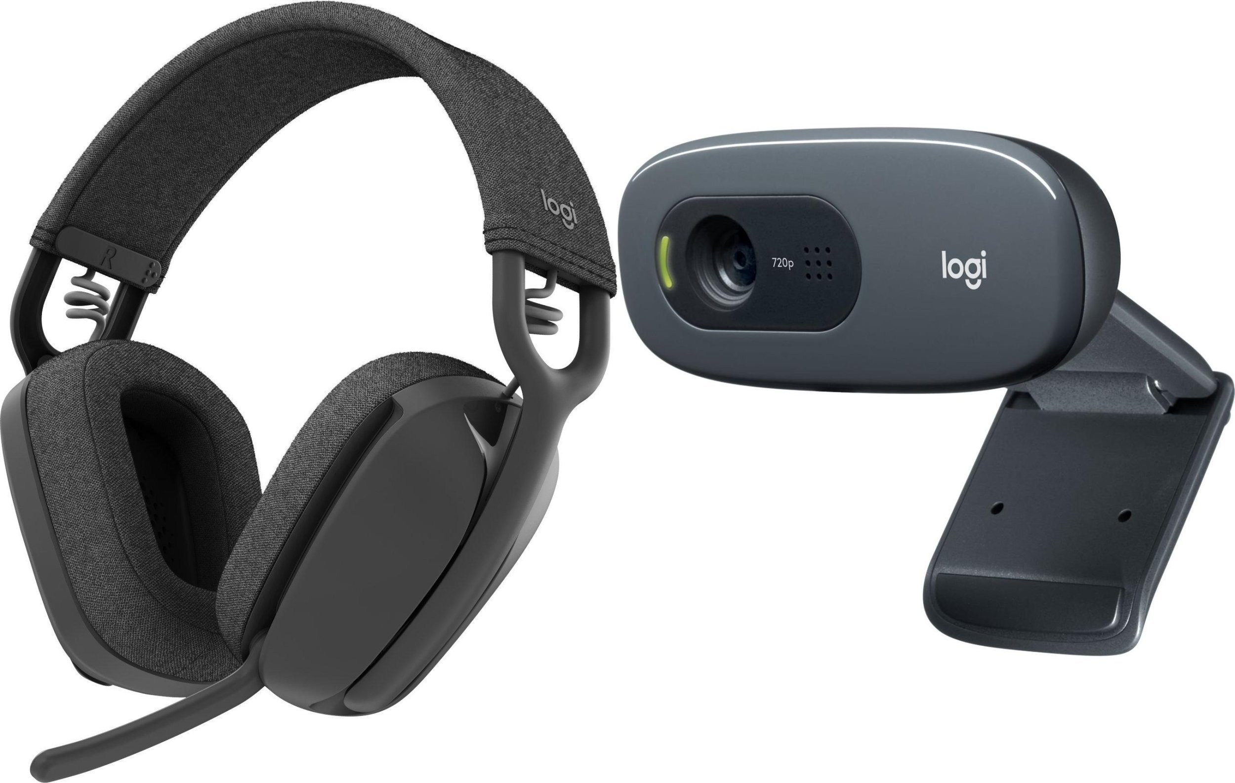 Słuchawki Logitech Zone Vibe 100 (981-001213) + C270 (960-001063)