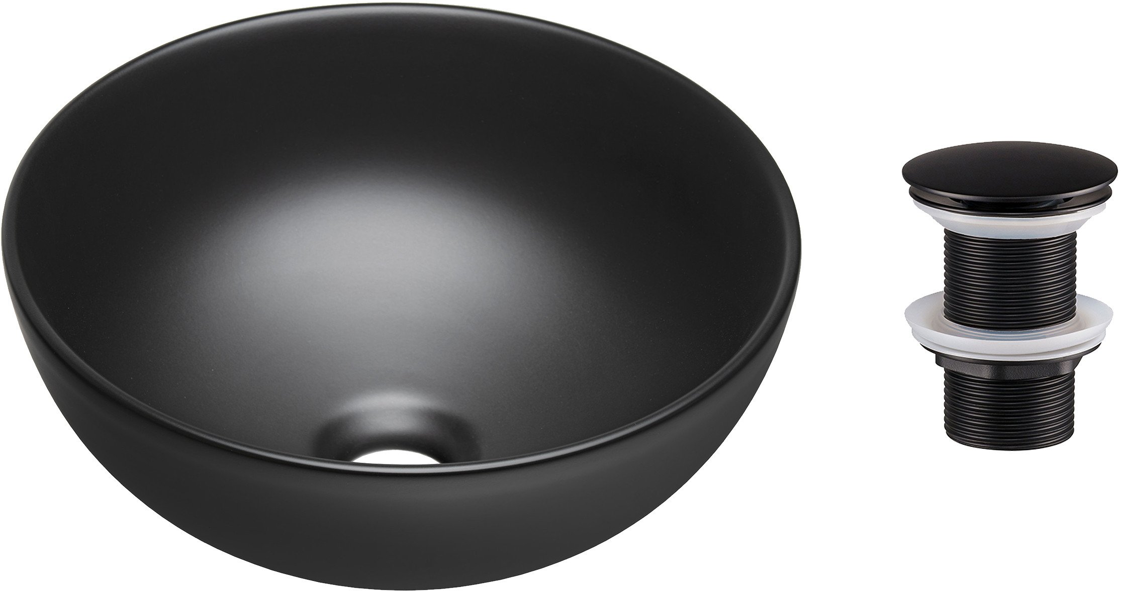 Zestaw Umywalkowy z Korkiem Click-Clack