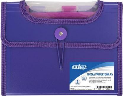 Pilot Teczka STRIGO A5 z przekładkami V-file fioletowa