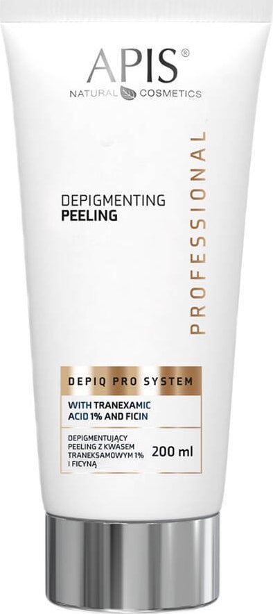 Apis Apis Depiq Pro System depigmentujący peeling z kwasem traneksamowym 1% i ficyną 200ml