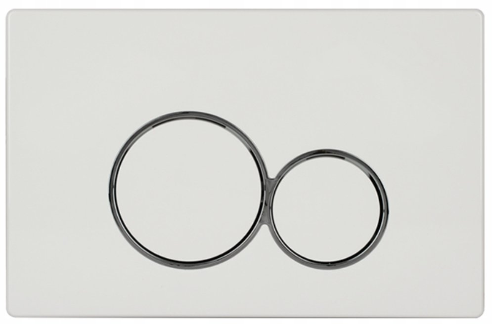 H2 / VIGANTE / PRZYCISK STELAŻA PODTYNKOWEGO WC H2 BIAŁY /