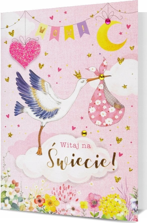 Yeku Karnet B6 Narodziny dziewczynka