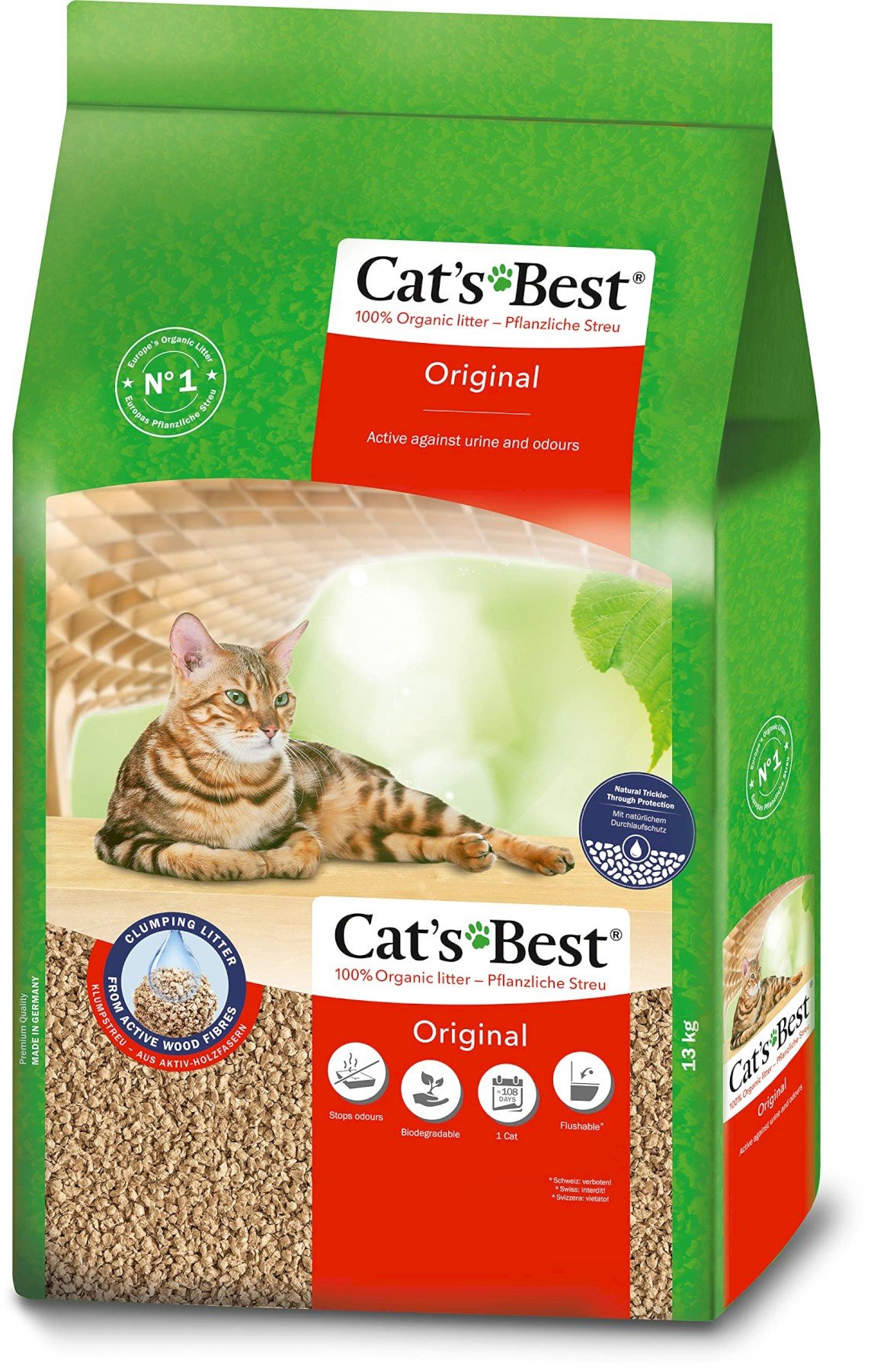 Żwirek dla kota Cats Best Original Naturalny 30 l