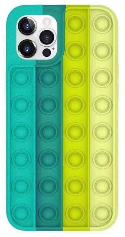 Mocco Bubble Antistress Case for Apple iPhone 12 / 12 Pro Green