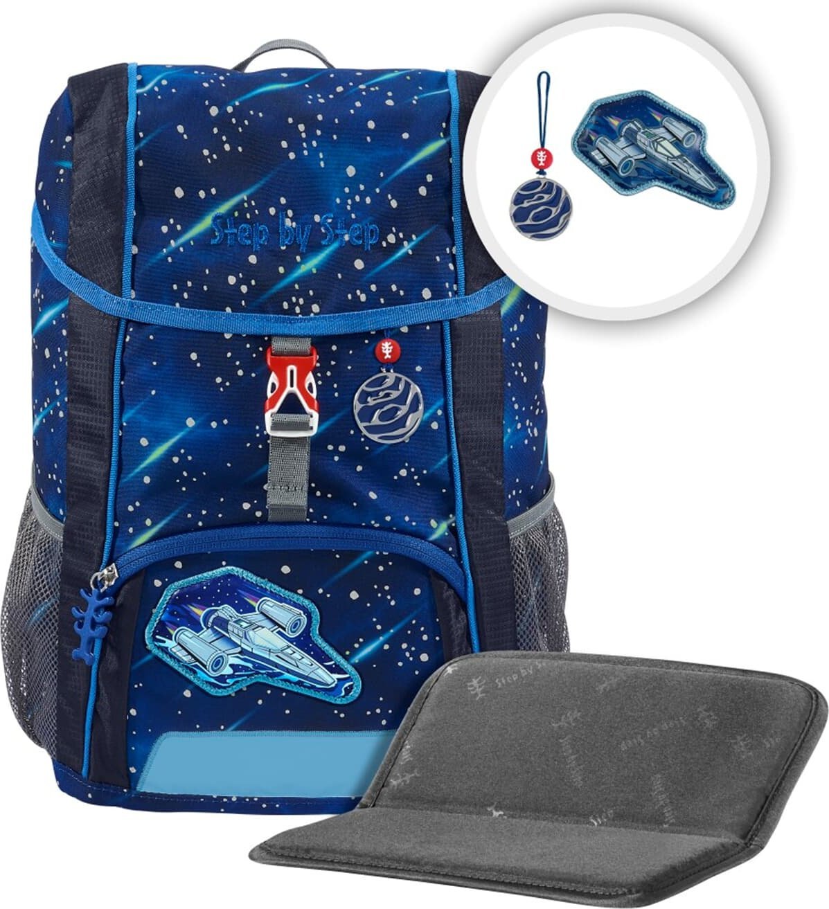 Step by Step STEP BY STEP KID PLECAK ŚWIECĄCY "STAR SHUTTLE ELIO"