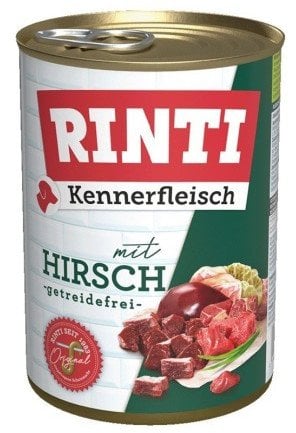 RINTI Kennerfleisch Jeleń puszka 400 g