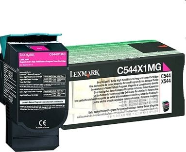 Toner Lexmark 0C544X1MG Magenta Oryginał (C544X1MG)