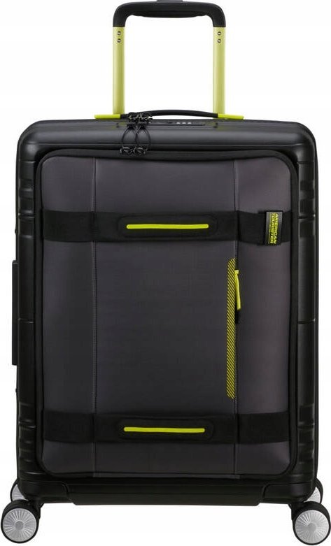 Hama 149417 A185 WALIZKA AMERICAN TOURISTER HELLO CABIN SPINNER 55/20 EXP COATED BLACK/LIME