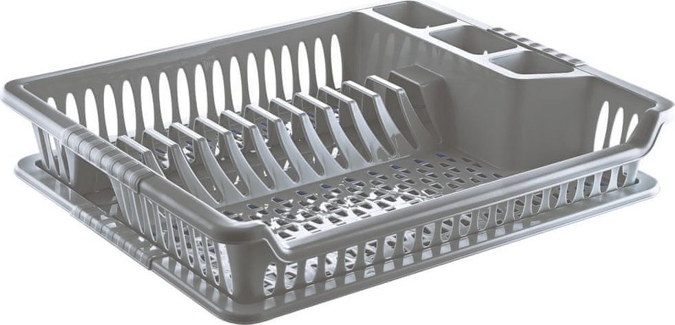 Orion Suszarka na naczynia szara 46x37x8,5 cm