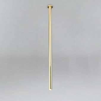Lampa wisząca Shilo Wpuszczana LAMPA sufitowa ALHA T 9075 Shilo sopel OPRAWA metalowa do zabudowy tuba mosiądz