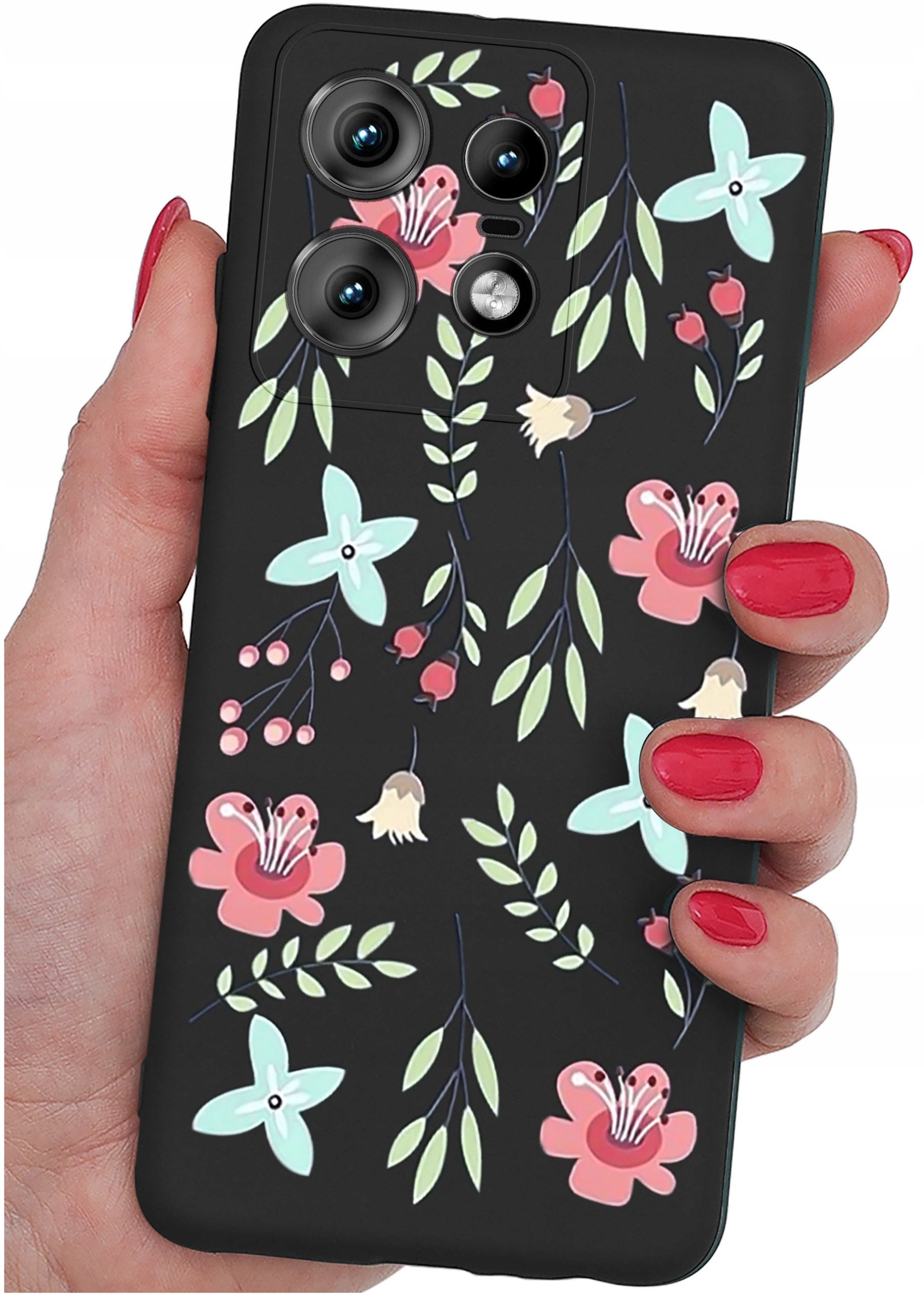 Etui do Motorola Moto EDGE 50 Pro WZORY |SILIKONOWE MATT CASE