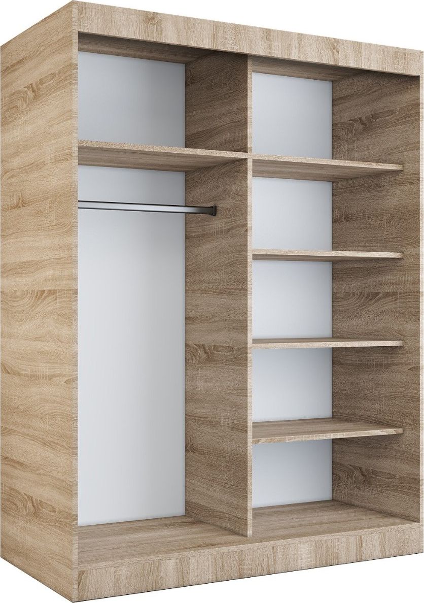 MKPOL Korpus szafy MODUO COMFORT 150 dąb sonoma