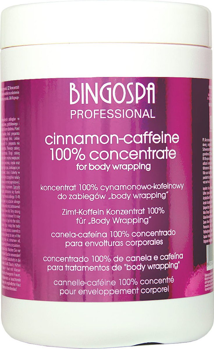 BingoSpa Koncentrat cynamonowo - kofeinowy 1000 ml BingoSpa bardzo mocny