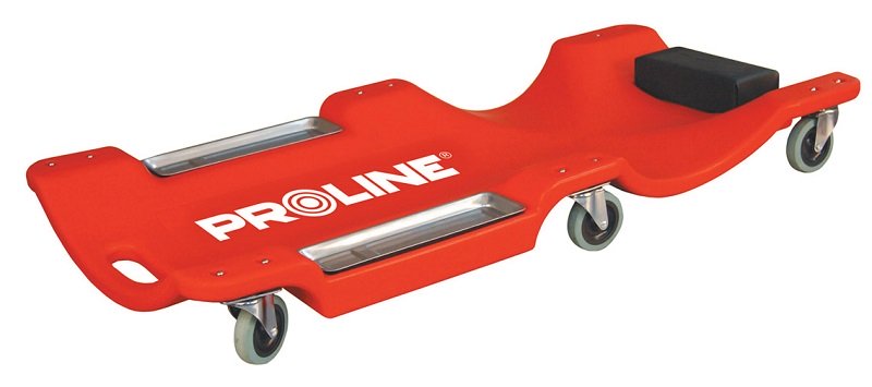Pro-Line Leżanka warsztatowa 100cm z tackami magnetycznymi - 46937