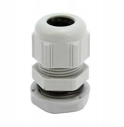 Dławnica kablowa 3,5-6,5mm IP67 gwint calowy jasnoszara PG7