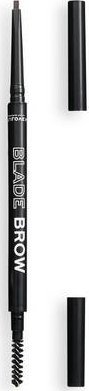 Makeup Revolution Blade Brow Pensil - dwustronna kredka do brwi Brown 1szt
