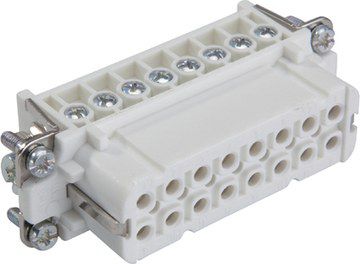 LAPP Wkład złącza 16P+PE żeński 16A 250V EPIC H-A 16 BS (10531000)