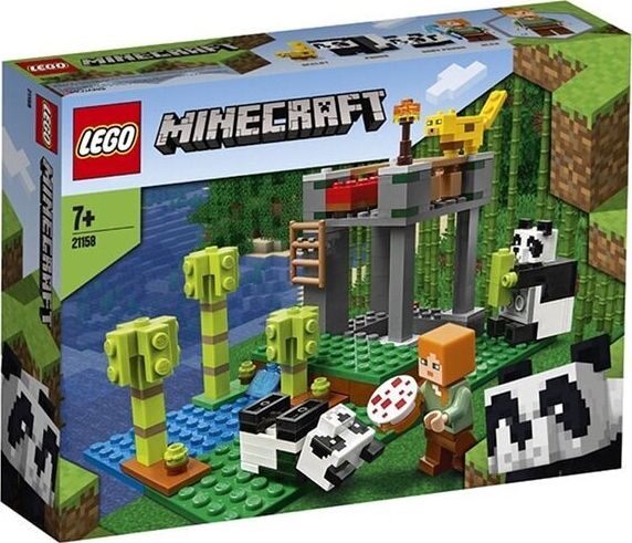 LEGO Minecraft Żłobek dla pand (21158)