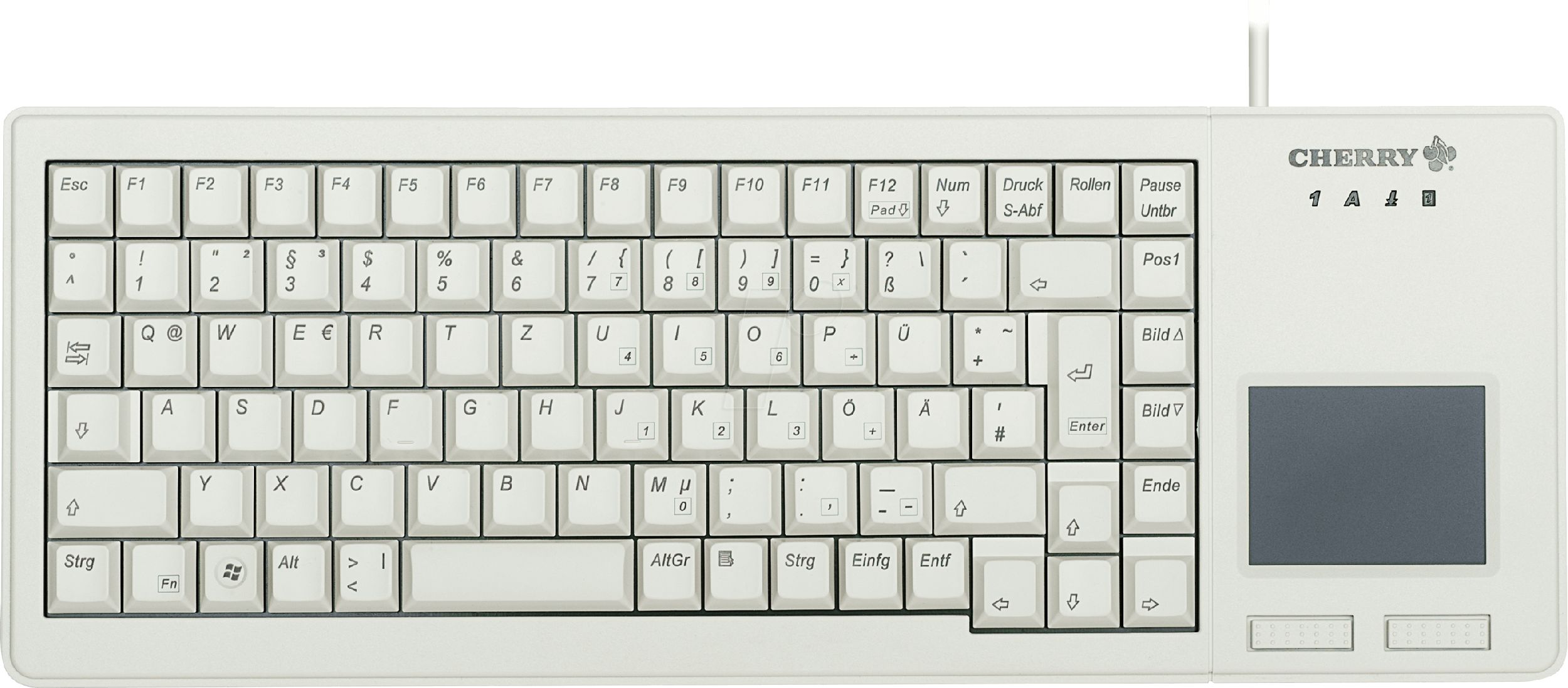 Klawiatura Cherry XS Touchpad (G84-5500LUMEU-0)