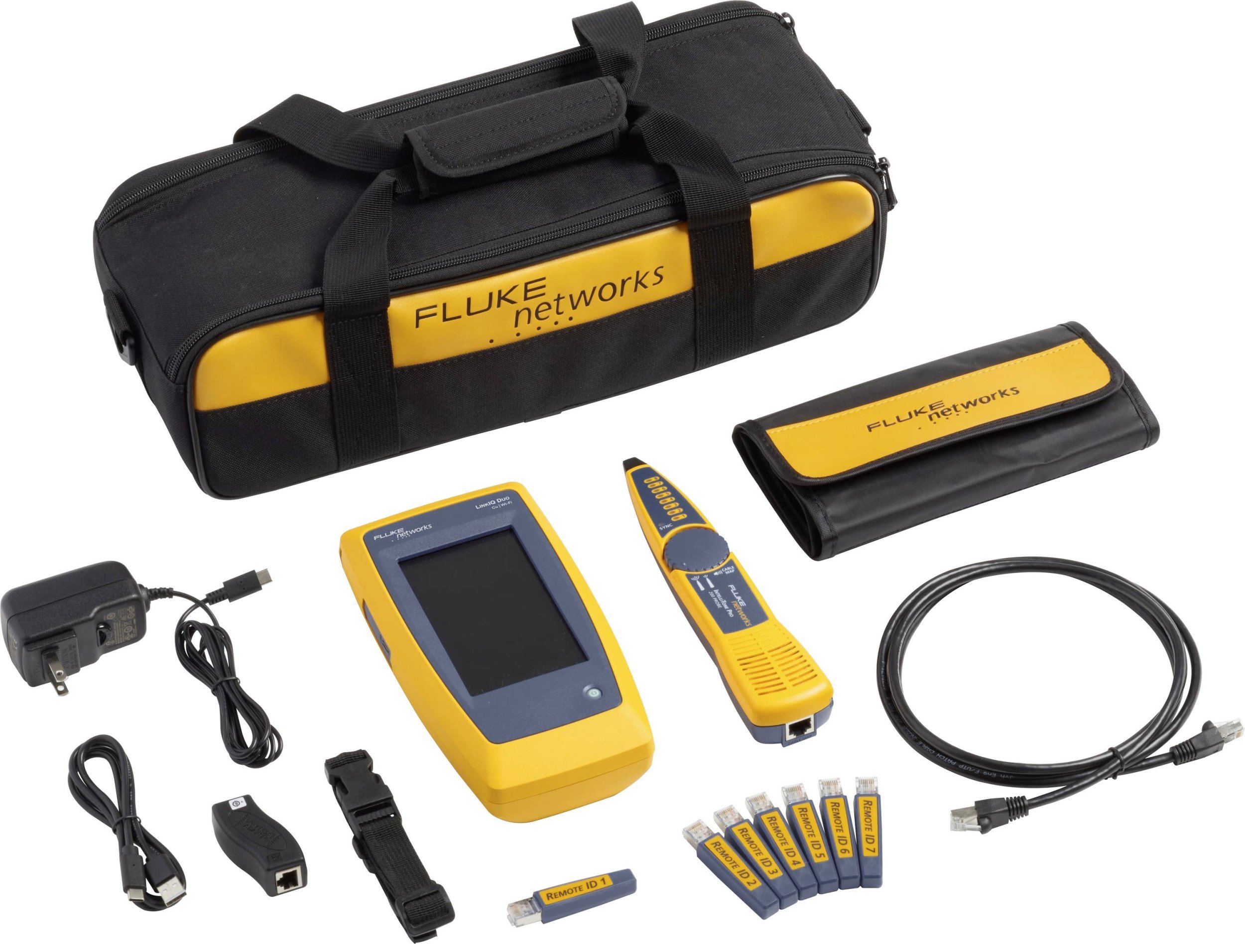 Fluke Networks LIQ-DUO Kit with remote ID's, Probe (LIQ-DUO-KIT-H6-UK)