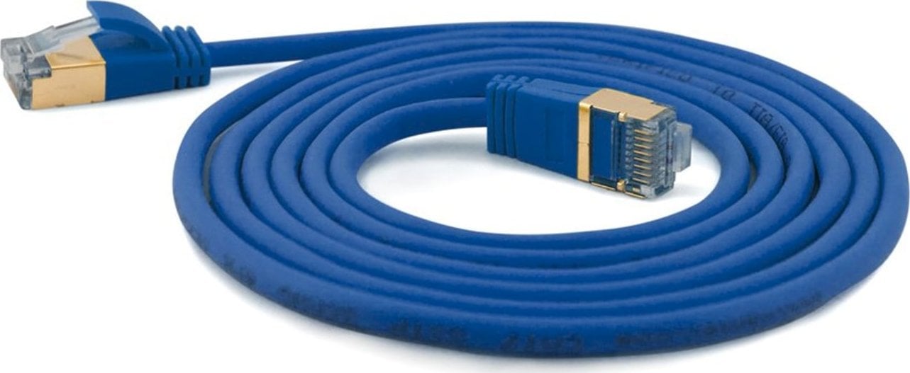 Wantec Wantec wW Patch CableCat.7 RohCable extra thin (plug CAT6A) SSTP blue 1,0m (7131)