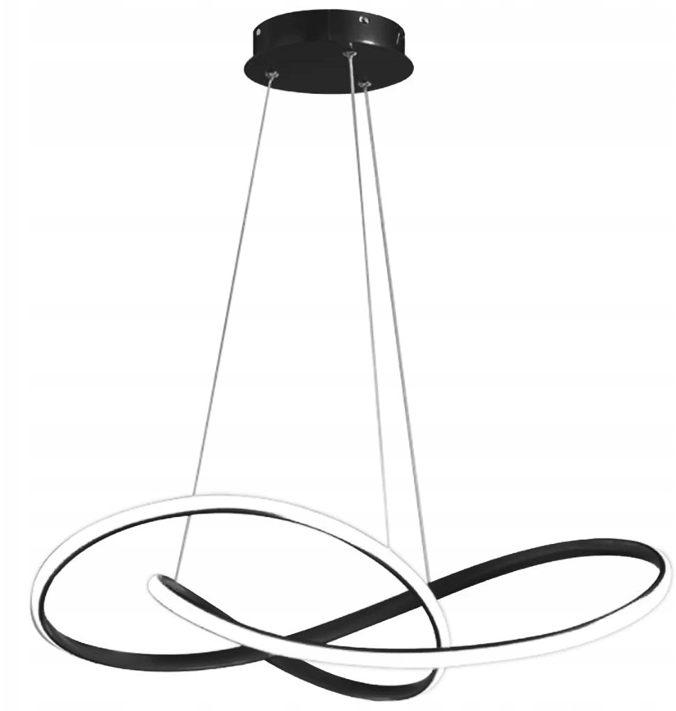 Lampa wisząca Interlook Lampa wisząca Modern niż 12 -punkty światła zintegrowane LED