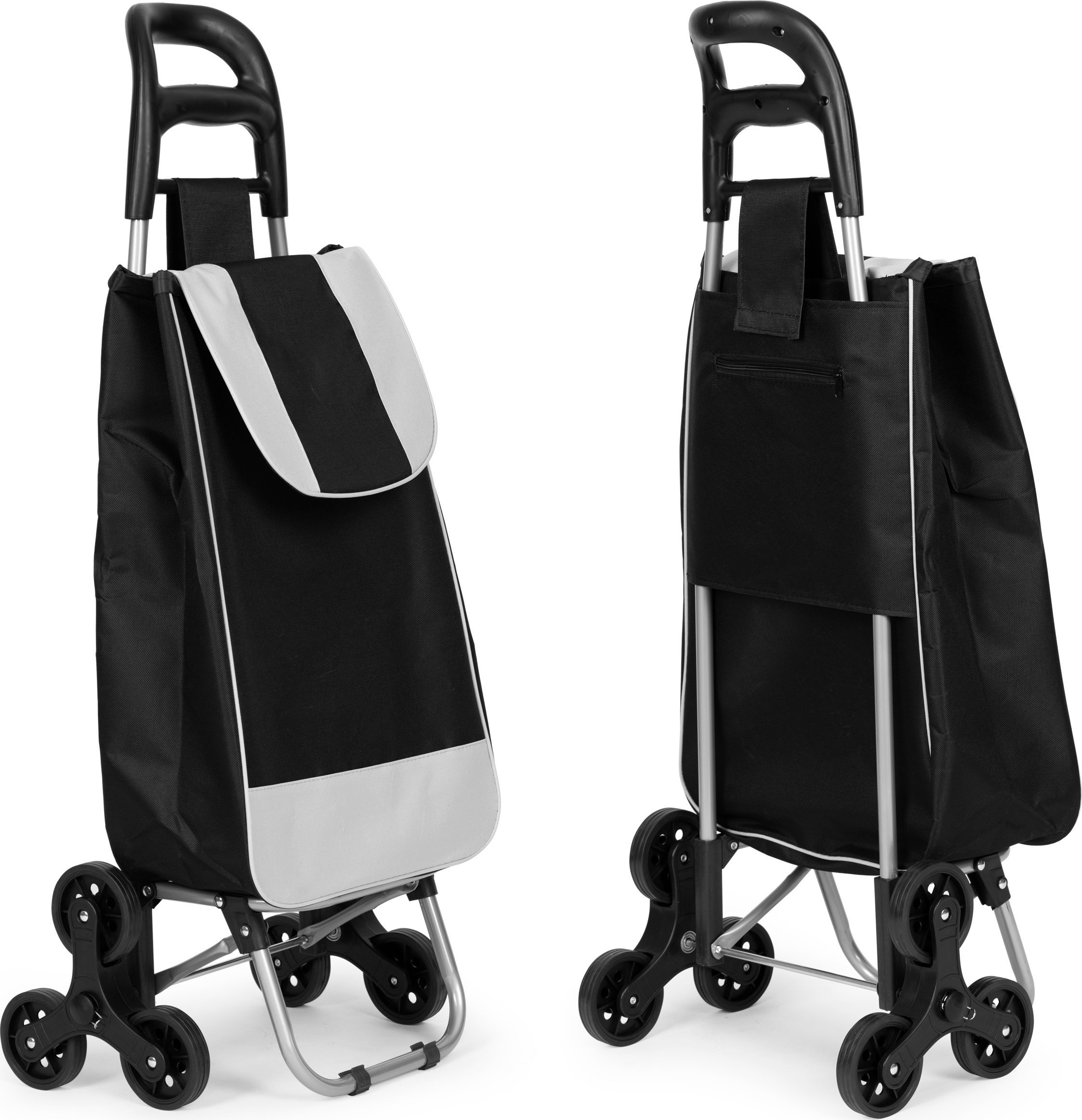 ModernHome Wózek na zakupy torba 25l na 6 kółkach metalowy stelaż ModernHome