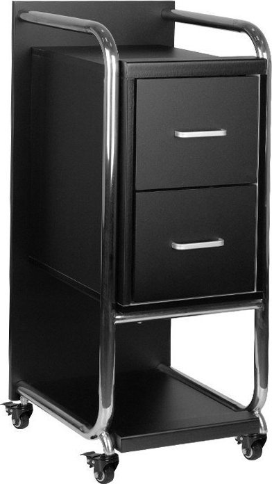 Activeshop Gabbiano pomocnik fryzjerski Solo srebrno czarny