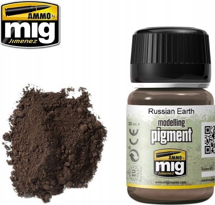 Vallejo Ammo: Modelling Pigment - Russian Earth (35 ml)