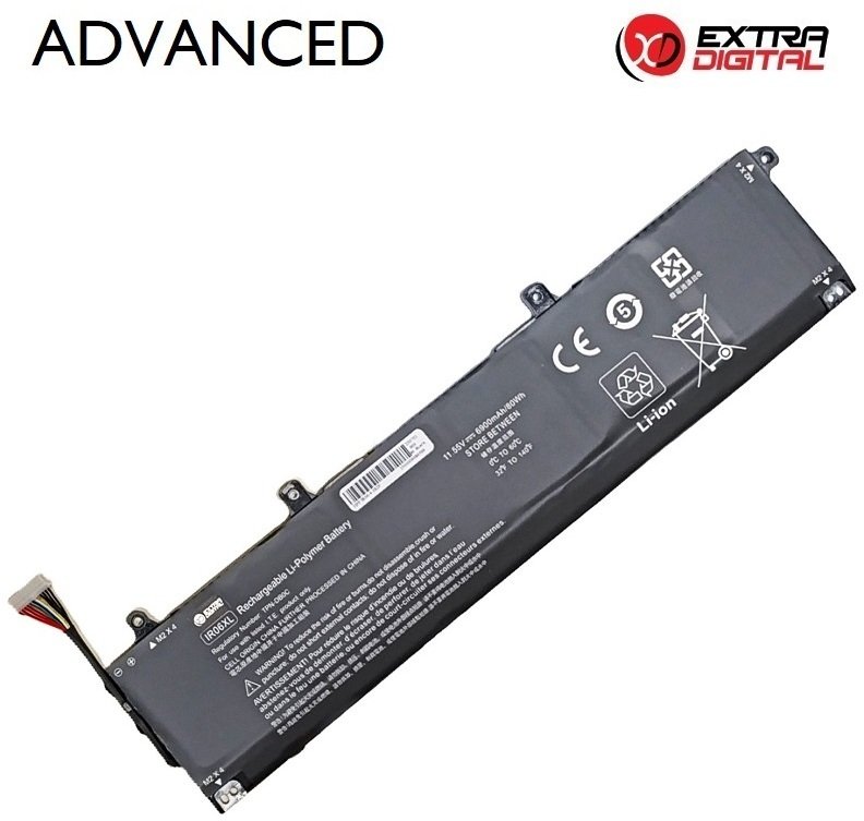 Nešiojamo kompiuterio baterija HP IR06XL, 6900mAh, Extra Digital Advanced