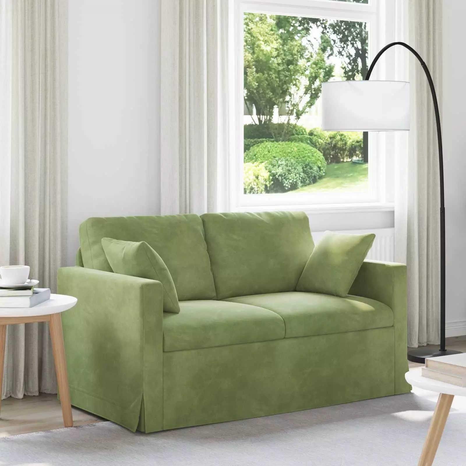 vidaXL Sofa Jasnozielony