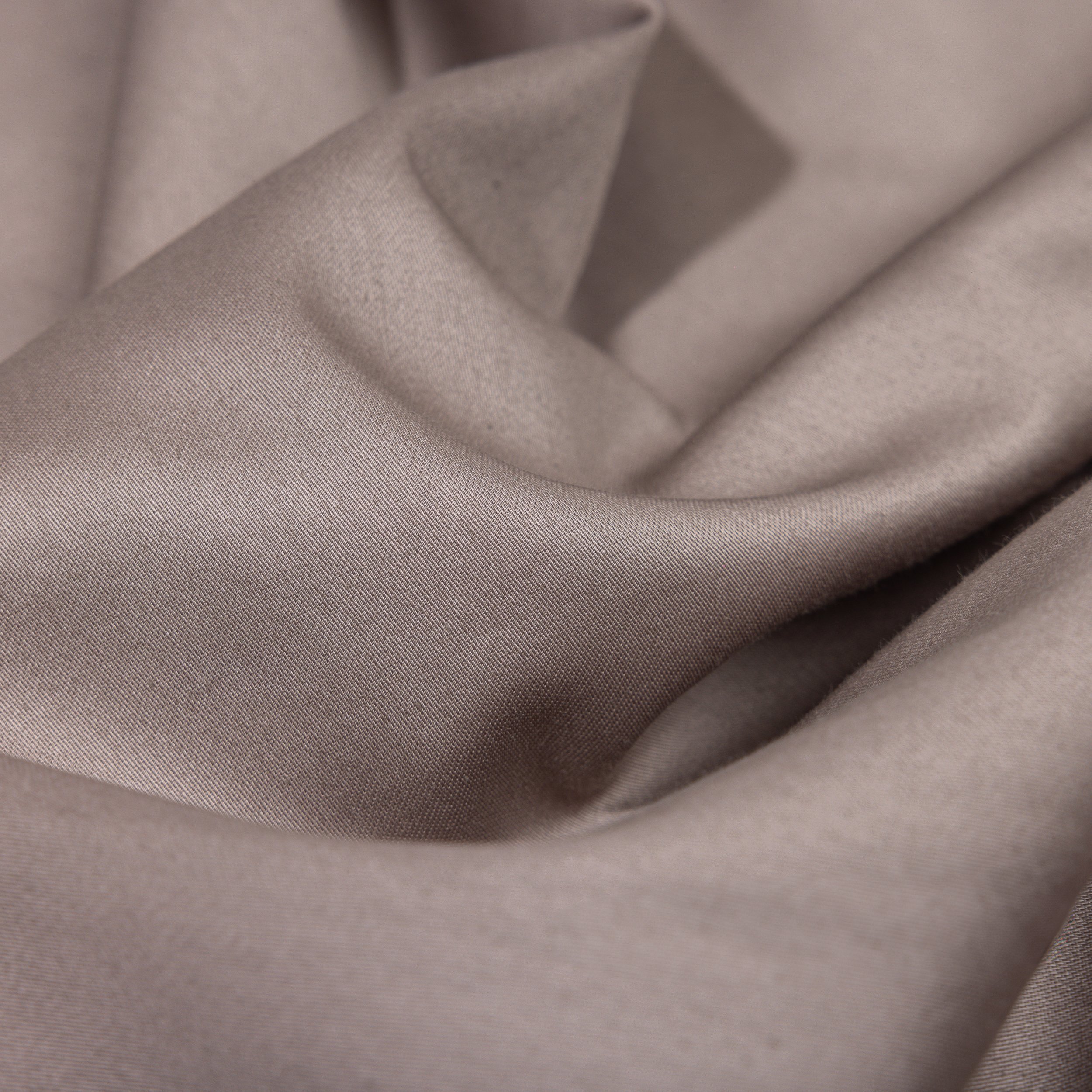 FITTED SHEET SATEEN 180X200+25 TAUPE