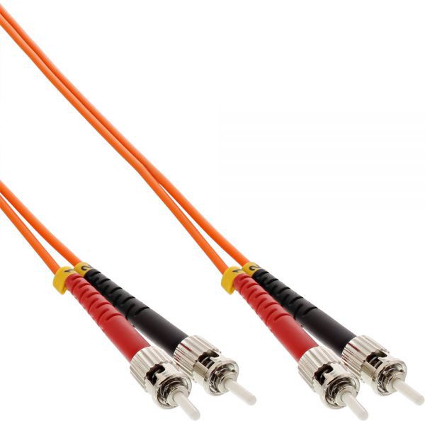 InLine Patchcord światłowodowy ST/ST, 50/125µm, OM2 2m (81502)