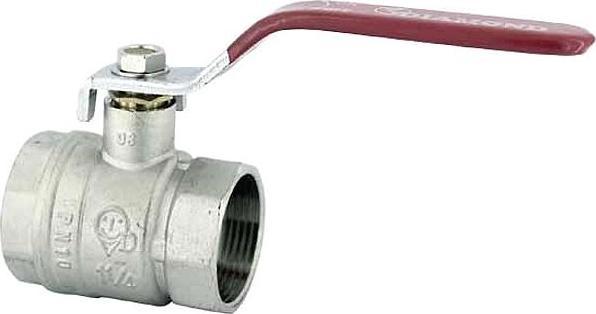 Diamond zawór kulowy 1 1/4' W/W DIAMOND z dławicą i rączką