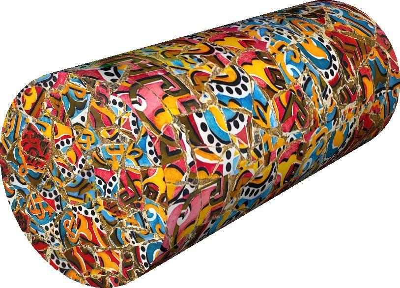 Bertoni-arco Poduszka Wałek - ANDALUZJA - 25x60 cm