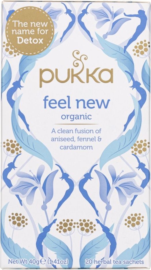 Pukka Herbs Pukka Herbata Feel New Detoksykująca - 20 saszetek