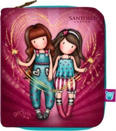 Santoro SKŁADANY PORTFEL - GORJUSS - FAIRGROUND - FIREWORKS