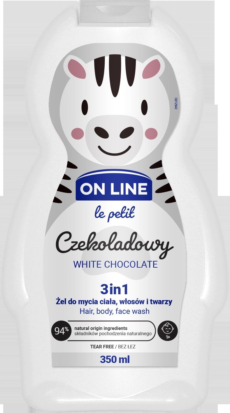 On Line Le Petit żel do mycia 3w1 dla dzieci Czekoladowy