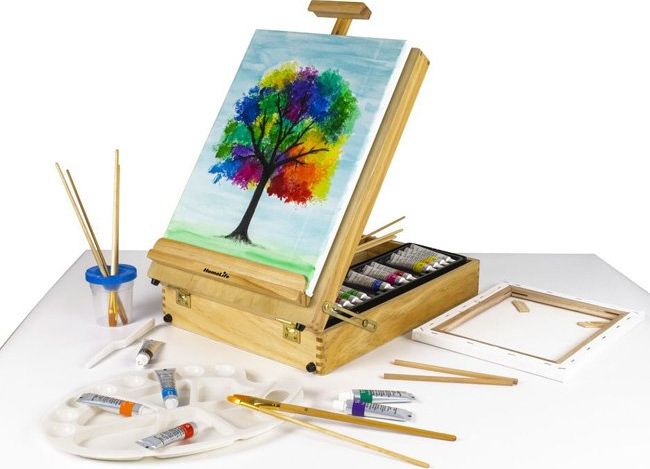 Kids World Zestaw malarski w kuferku