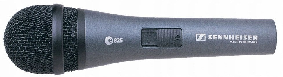 Sennheiser E825-S - Mikrofon dynamiczny, kardioidalny z wyłącznikiem