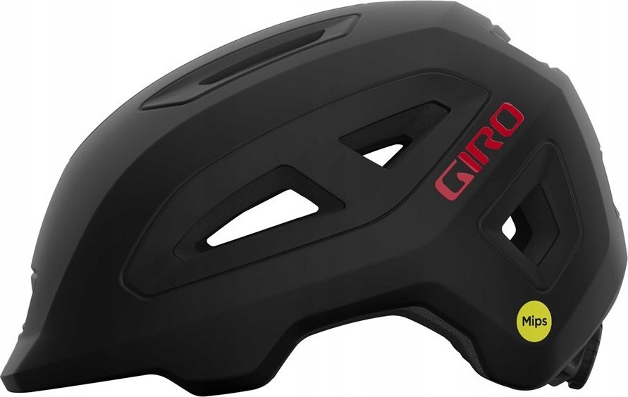 Giro Kask dziecięcy GIRO SCAMP II MIPS matte black red roz. S (49-53 cm) (NEW 2024)