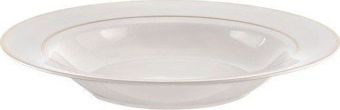 Ambition Talerz obiadowy do zupy porcelanowy biały 23 cm