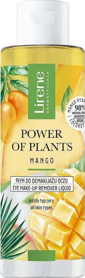 Lirene Power of Plants Mango Płyn do demakijażu oczu 145ml
