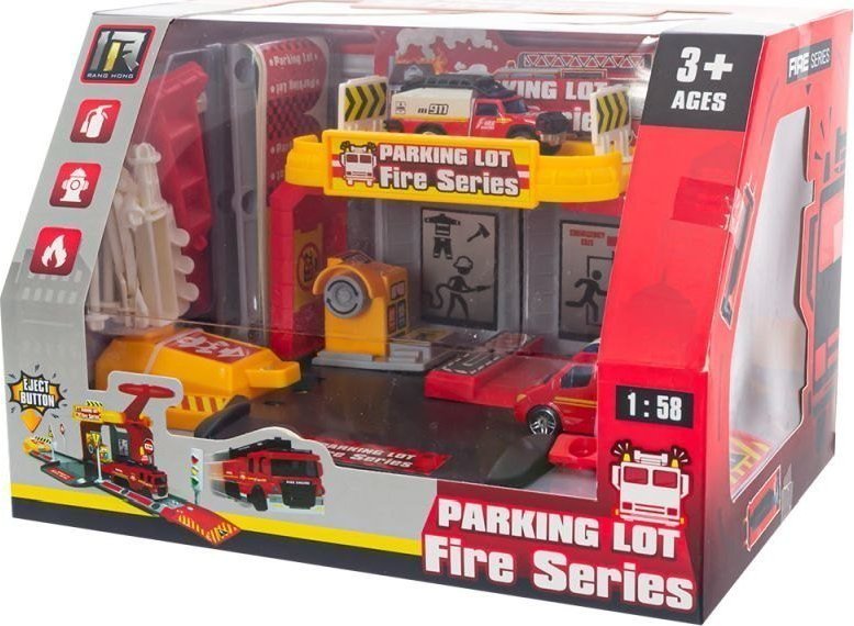 Zabawka remiza straży z windą