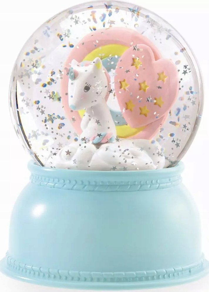 Djeco Djeco Sniego gniūžtės švieselės - Vienaragis